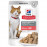 Hills Science Plan Feline Young Adult Sterilised Pouches Salmon - Паучове със сьомга, малки късчета в сос Грейви, за кастрирани котки 12 х 85гр